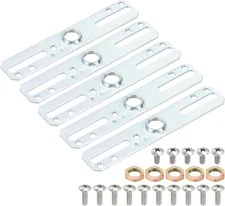 MECCANIXITY Light Fixture Crossbar Kit, 100x20mm Mounting Bracket Ceiling