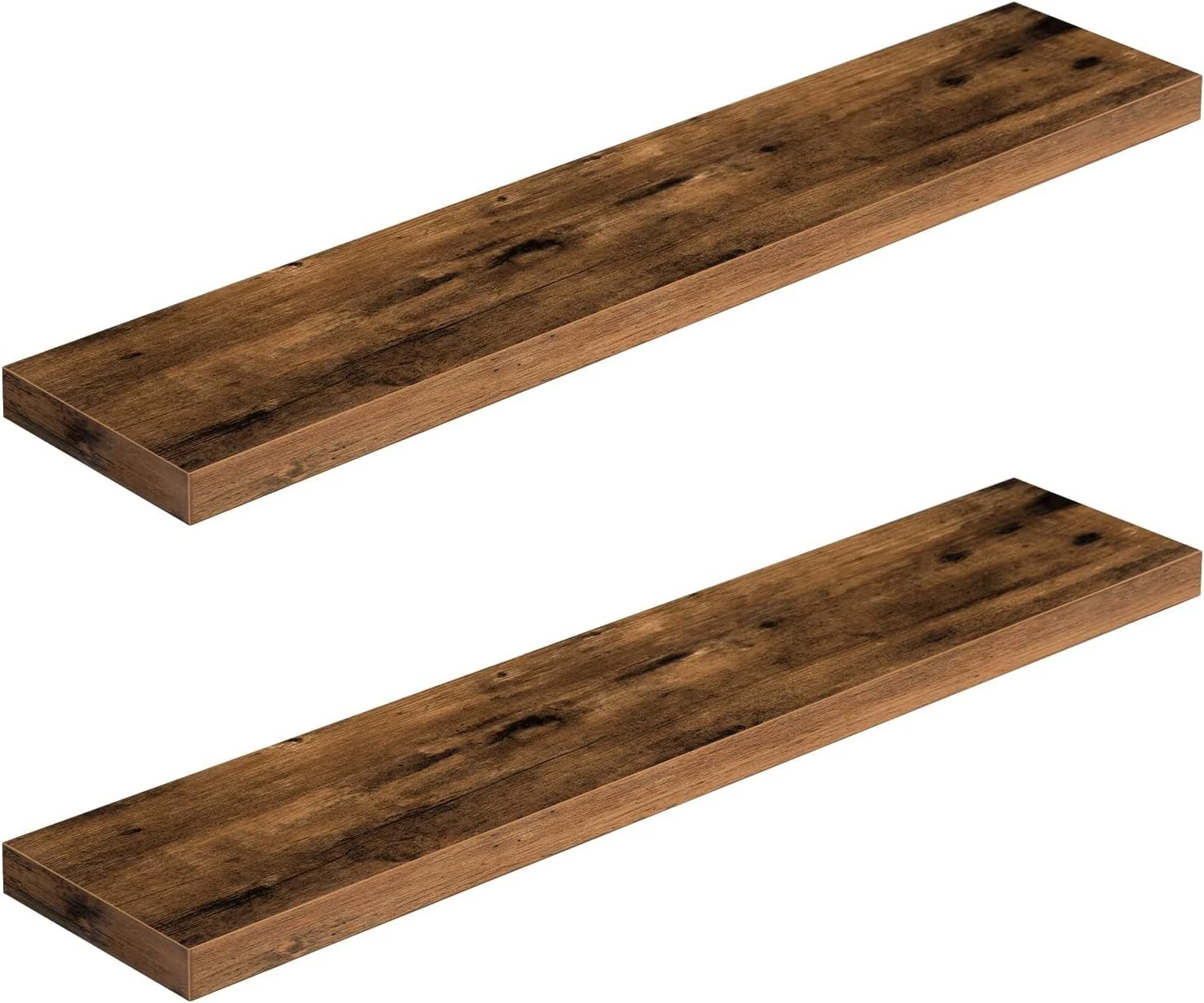 Floating Shelves Wall Wall Mounted Shelf Set of 2 39.4" Hanging Shelf