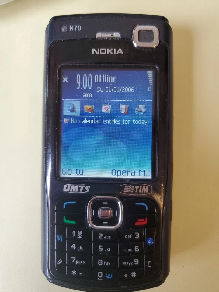 Nokia N70 - Black (Unlocked) Mobile Phone 3 - Image 3 of 4