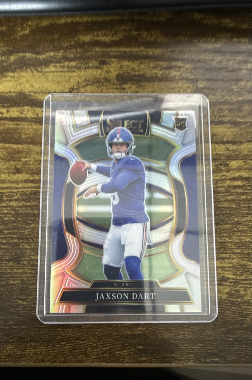 2025 Panini Select - Concourse Jaxson Dart #93 Silver Prizm (RC) Giants NYG