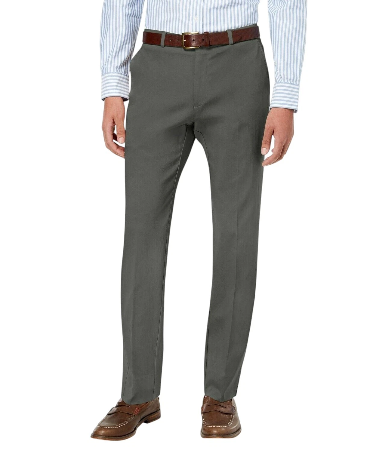 Tommy Hilfiger Mens Modern fit Dress Pants 34 / 30 Charcoal Grey Solid Stretch
Opens in a new window