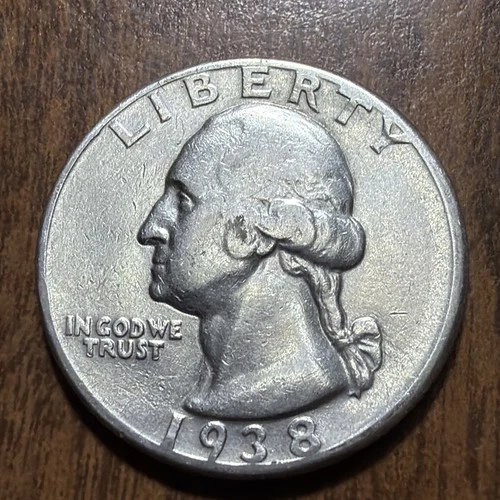 1938-P Washington Quarter — photo from another recent sale