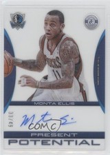 2013 Totally Certified Present Potential Signatures 33/49 Monta Ellis Auto 12kd
