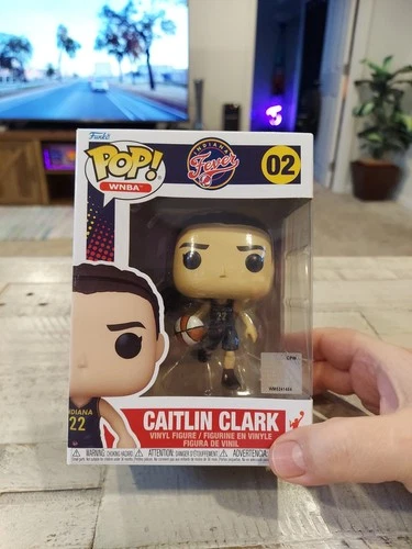 Funko Pop! WNBA Indiana Fever Caitlin Clark Figure #02 New