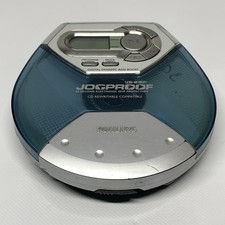 Philips Jogproof Portable CD Player 45 ESP Blue Model AX5111/17 Tested Working