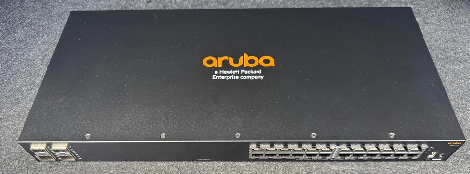 HPE Aruba 6000 24G 4SFP 370W Managed Switch R8N88A (No POE) - Image 2 of 2