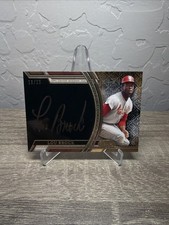 2015 Topps Tier One Lou Brock Bronze Ink Acclaimed Auto /25 St. Louis Cardinals