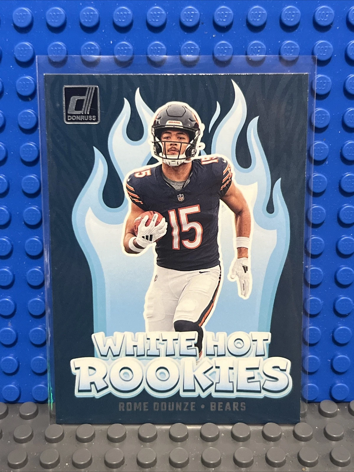 2024 Panini Donruss - Rome Odunze White Hot Rookies #WH2 (RC) Chicago Bears NM