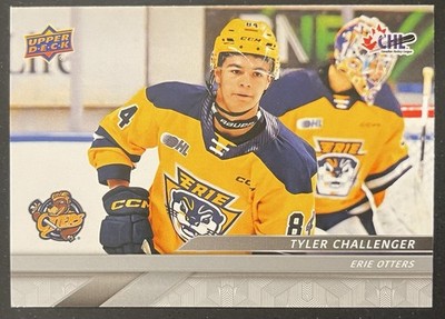 Tyler Challenger Rookie 2024-25 Upper Deck CHL #55 (RC) Erie Otters