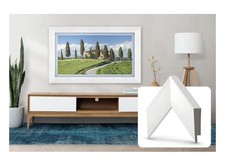 Deco My TV Frames Premiere Bezel for Samsung the Frame TV 65" Gloss White