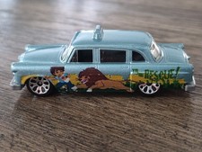 Matchbox 2003 Blue Checker Cab Go Diego Go 1:62 scale Made in Thailand