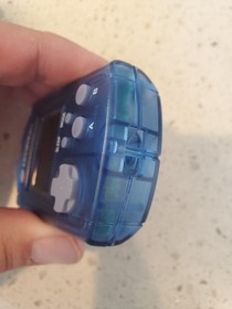 Sega Dreamcast VMU Clear Blue HKT-7000 Tested Works!