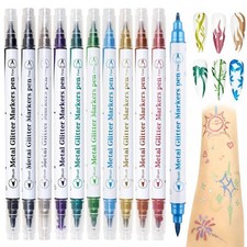 Body Painting Temporary Tattoo Pen Kit Waterproof Durable Makeup Marking Pe R5T2