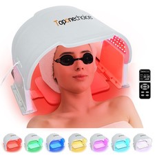 7 In 1 Colors Led Face Therapy Red Light Device for Whitening Shrink Pores Acne