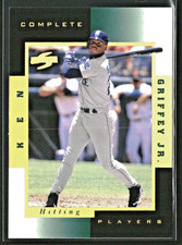 KEN GRIFFEY JR * 1997 PINNACLE SCORE * COMPLETE PLAYER * HITTING #1B * INSERT