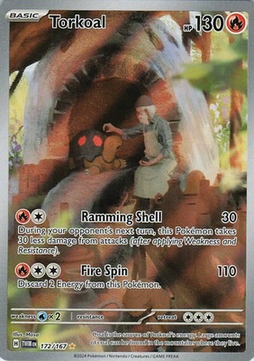Torkoal - Illustration Rare SV06: Twilight Masquerade 172/167 NM Holo - Image 1 of 3