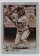 2022 Topps Chrome Sepia Refractor Zack Short #86 3pu