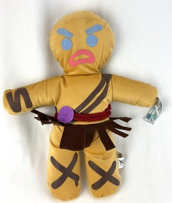 Shrek Forever After Gingy Gingerbread Man Warrior Plush 15'' w tags NANCO