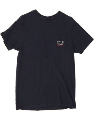 VINEYARD VINES Jungen Grafik T-Shirt Oberteil 15-16 Jahre Large marineblau Baumwolle CT02