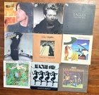 Vintage 1970s-80s Classic Rock Vinyl LP Lot Albums Eagles Clapton Bad Company VG
