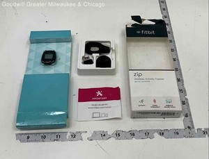 Fitbit Zip Black FB301B Wireless Activity Tracker Fitness Equipment With