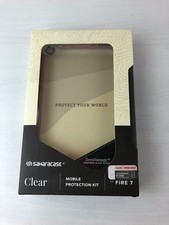 SaharaCase - Mobile Protection Kit for Amazon Fire 7 - Clear - New