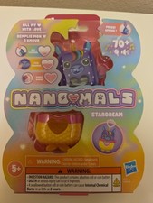 Hasbro Nanomals Nano-Mals Electronic Fidget Pet Stardream The Unicorn Purple New