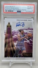 2024-25 Panini Select - In Flight Signatures Paolo Banchero Purple Prizm 62/75