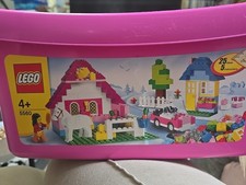 LEGO Basic Pink Brick Box Set 5560 Used Some Parts Missing See Description