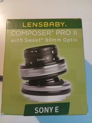 Lensbaby Composer PRO II mit SWEET 80mm f2.8 Optik Sony E Mount