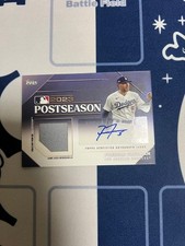 Freddie Freeman 2024 Topps Baseball Series One Autograph Card 02/50 Postseason