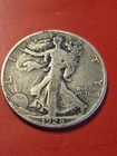 1928-S  Walking Liberty Silver Half Dollar Very  Fine / Fine +