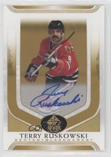 2020 SP Signature Edition Legends Gold Spectrum Foil Terry Ruskowski Auto 0yp7
