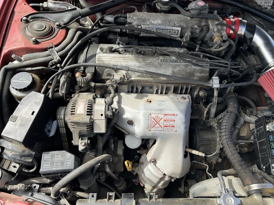 1992-1995 TOYOTA CELICA 2200 VIN S ENGINE USA MARKET 118,000 MILES *SHIPS FREE* - Image 2 of 4