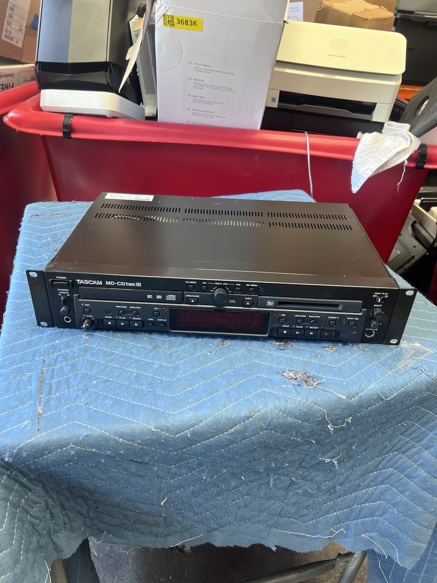 TASCAM MD-CD1MKⅲ TASCAM MD-CD1 MK3 Minidisc Deck / CD Player MD-CD1 MKIII