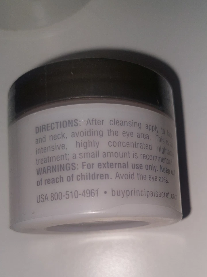 PRINCIPAL SECRET RECLAIM CREMA DE NOCHE ANTIENVEJECIMIENTO 1 oz. NUEVO PRECINTADO Foto 4 de 4