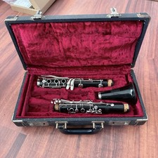 Vintage Bundy Resonite Bb Clarinet Made by Selmer USA w/ Case For Parts