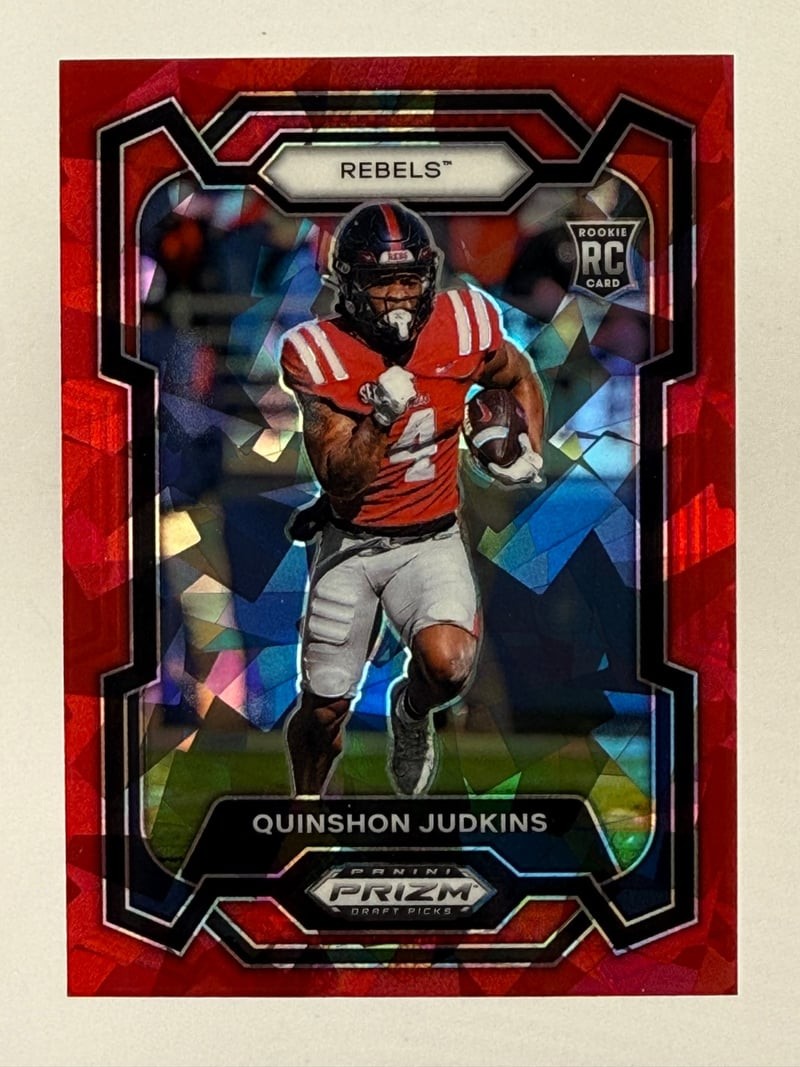 2024 Prizm DP Quinshon Judkins #146 Red Ice RC