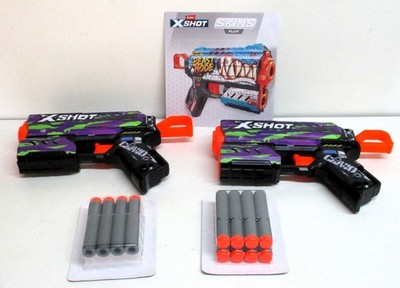 EditionX-Shot Skins Flux, Crucifer, Schaumstoffdart-Blaster (2er Pack, 16 Darts)