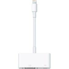 WHITE - APPLE LIGHTNING TO VGA ADAPTER
