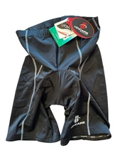 NWT Hincapie Cool Max Men's Cycling Biking Padded Shorts Size XL Black Mititech
