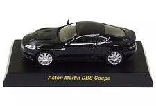 1/64 Scale Aston Martin DBS Coupe Black Diecast British Sports Car