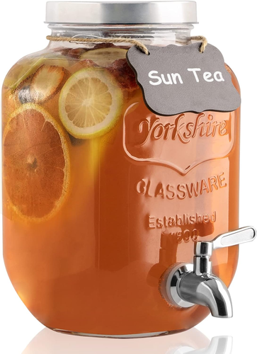 1 Gallon Drink Dispenser with Spigot 18/8 Stainless Steel – Airtight & Leakproof