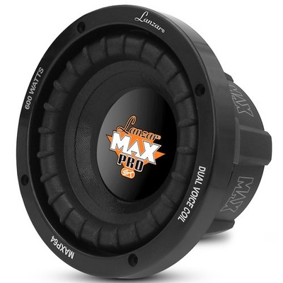 Lanzar Max Pro 6.5'' 600 Watt Small Enclosure 4 Ohm Subwoofer