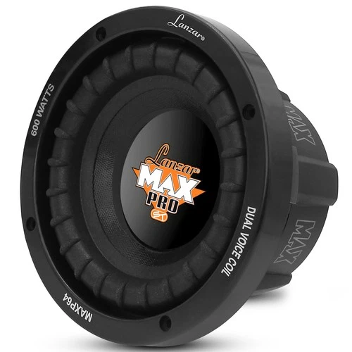 Lanzar Max Pro 6.5'' 600 Watt Small Enclosure 4 Ohm Subwoofer