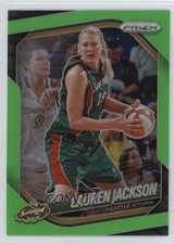 2025 Panini Prizm WNBA Lime Green Prizm 131/225 Lauren Jackson #91 rw6