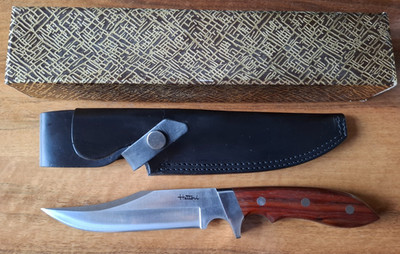 Superseltenes Japanisches Bowie Messer - Hattori