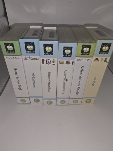 LOT of 6 CRICUT CARTRIDGES #115