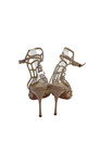 Schutz Womens Stiletto Patent Leather Strappy Sandals Brown Size 40 — photo 3