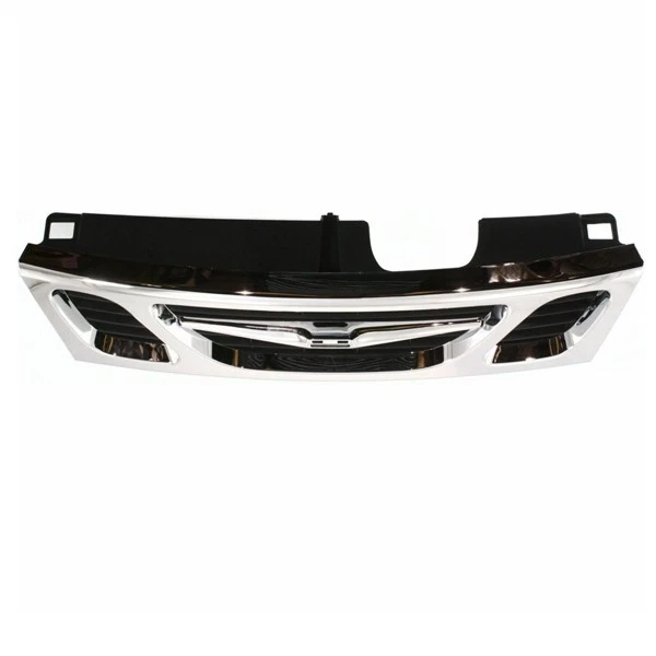 For 99-03 Saab 9-3 (2.0L 2.3L) Front Grille Assembly Chrome Shell/Black Insert Foto 4 de 4